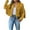 Yellow, variant on yievot Women's Fringe Faux Suede Leather Jackets Fashion Tassel Motorcycle Cropped Coats
