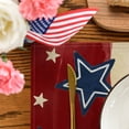 thumbnail image 7 of Sm:)e American Flag Stars 4th of July Placemats Set of 4 12x18 Inch, 7 of 7