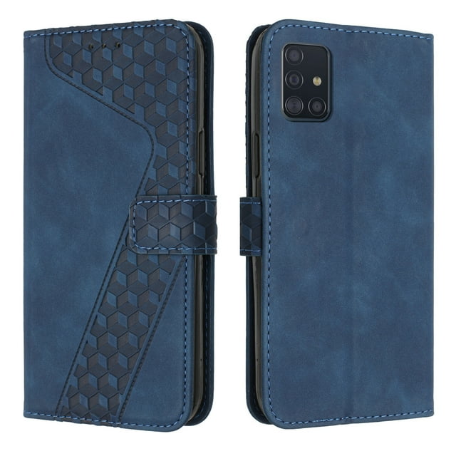 Compatible with Samsung Galaxy A71 5G Case Wallet Design with Card Slots Magnetic Closure Cover