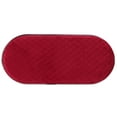 thumbnail image 4 of Cortesi Home Ludlow Bench Ottoman in Pink Velvet and Brushed Silver, 4 of 5