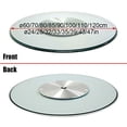 thumbnail image 3 of Lazy Susan Rotating Turntable, Glass Service Tray For Dining Table, Cake Decorating Board, 24~47in, 3 of 5