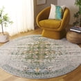 thumbnail image 2 of SAFAVIEH Monaco Annabelle Oriental Area Rug, Green/Ivory, 6'7" x 6'7" Round, 2 of 7