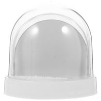 Troglfold photo snow globe Miniature DIY Sublimation Photo Snow Globe Globe Snow Globe for DIY,3.54"X3.54"X3.35"