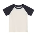 thumbnail image 2 of UACY Toddler Baby Girls Boys Tshirt Raglan Shirt Baseball Tee Cotton T-Shirt Short Long Sleeve Solid Color Shirts (Light Ashy, 11-12 Years), 2 of 9