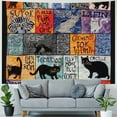 thumbnail image 4 of Orinice Cute Cat Tapestry Wall Hanging Unique Style Graphic Tapestries Home Wall Decor Art for Living Room Bedroom Apartment Farmhouse Dorm - Mother's Day Home Decor 40x30inch, 4 of 6