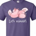 thumbnail image 4 of Inktastic Let's Relaxolotl with Cute Sleeping Axolotls T-Shirt, 4 of 5