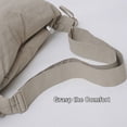thumbnail image 6 of Korean Styles Messengers Bag for Women Trend Dumplings Bag Crossbody Bag Solid Color Messengers Bag Casual Shoulder Bag, 6 of 20