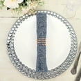 thumbnail image 6 of Balsa Circle 20 Pieces 20" Dusty Blue Sequins Napkins Wedding Decorating Tablecloths Holiday Dinner Party Table Decorations, 6 of 8