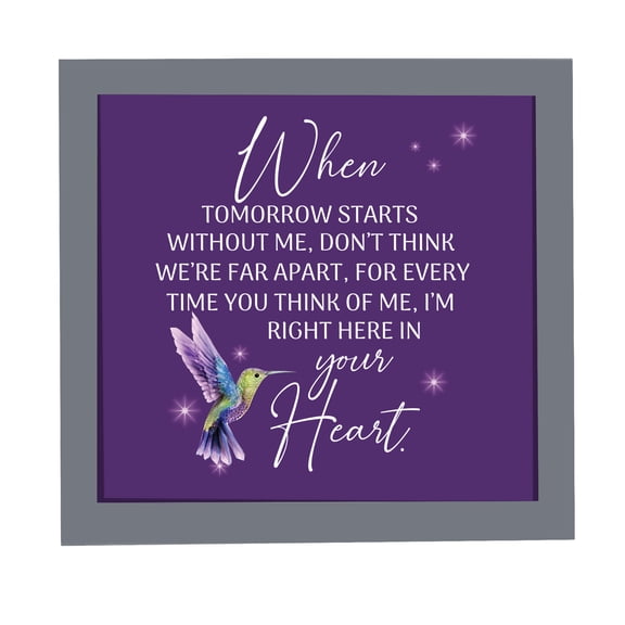 Lifesong Milestones Framed Shadow Decor for Home, Funeral, & Memorial Gifts