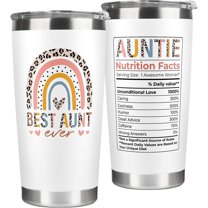 Aunt Gifts - Aunt Gifts from Niece, Nephew - Gifts for Aunt, Auntie Gifts - Aunt Birthday Gift, Mothers Day Gifts for Aunt, Aunt Valentine Gifts - Gifts for New Aunt, To Be Aunt - 20 Oz Tumbler