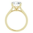 thumbnail image 4 of 3 Carat Lab Diamond Engagement Ring 14k Yellow Gold Round Cut, 4 of 5