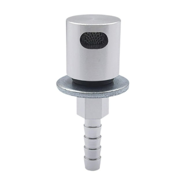 koolsoo Valve de Ventilation à Distance Pièce de Réparation Automobile Remplacement Tuyau 5/16 Taille Argent