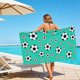 thumbnail image 4 of Soccer-Themed Beach Towel And Microfiber Beach Bath Towel And Soccer Party Decorative Towel And Size 55 X 28 Inches, 4 of 6