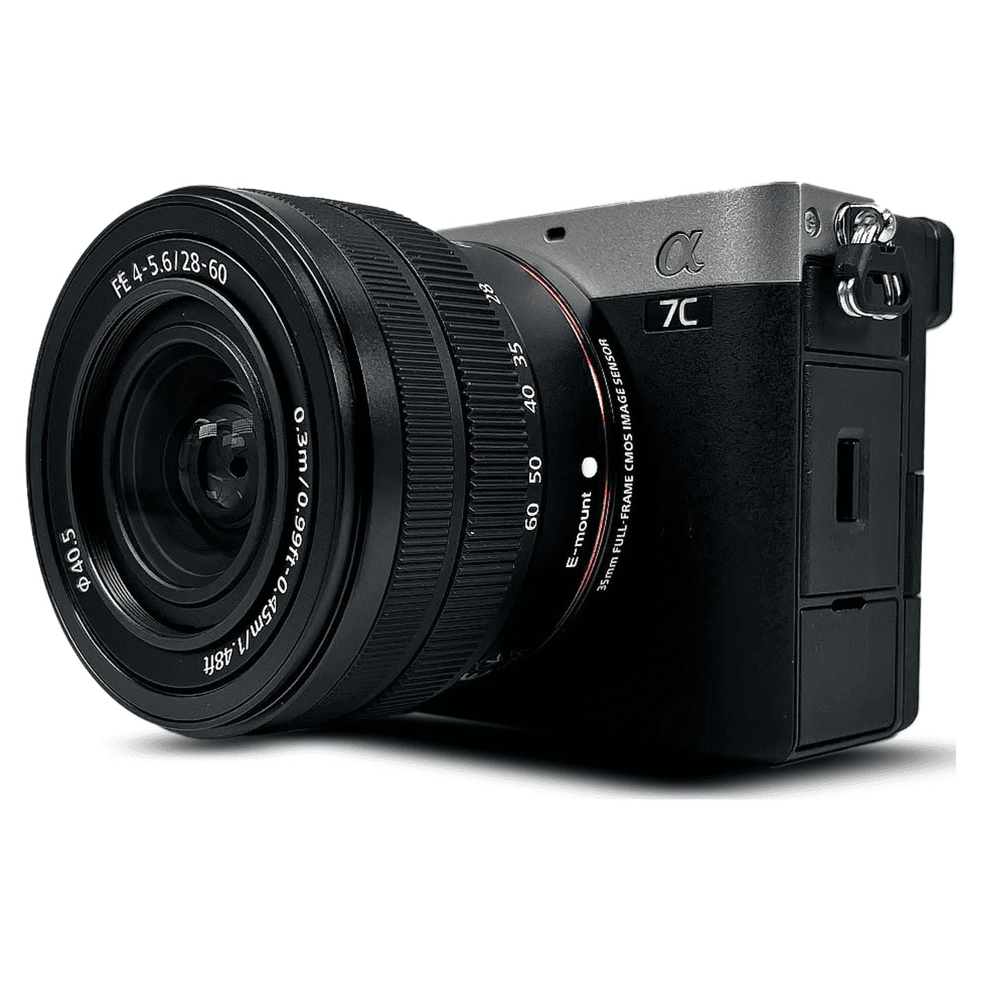 Sony Alpha 7C Full-Frame Compact Mirrorless Camera Kit - Silver 