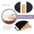 thumbnail image 3 of TAILTOSS 5pcs Wood Musical Instruments with Carry Bag for Students Assorted Color, 3 of 5