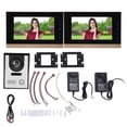 thumbnail image 2 of De VideoPortorto Con Cable Con Pantalla A Color de 7 Pulgadas, Cámara de Timbre HD E Intercomunicador Bidirecional Para Vigilancia del Hogar y Control de Accesso, 2 of 7