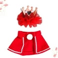 thumbnail image 1 of Minkissy 5x9cm Cat Crown Set for Cats in Assorted Color with Christmas Party Theme, 1 of 7