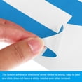 thumbnail image 4 of Uxcell Directional Arrow Sticker, 24 Pack Removable Self Adhesive Waterproof for Road Instructions, Blue, 4 of 6