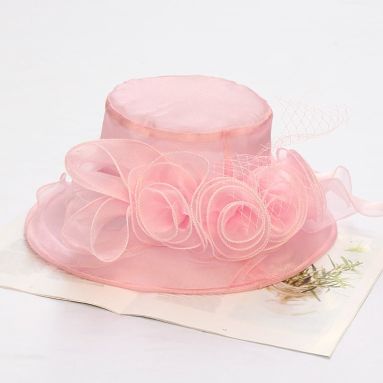 High Tea Hats for Women, Audhol 2025 Derby Hats for Women 