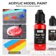 thumbnail image 4 of Set de pinturas para maquetas Nicpro, 24 colores, 20 ml, acrílico con diluyente, 4 of 7