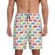 thumbnail image 1 of Fotbe Colorful Bus Pantalones Cortos de Pijama para Hombre, Ropa de Dormir, Pantalones de Pijama Cortos para Hombre-Small, 1 of 6