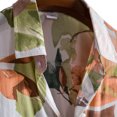 thumbnail image 2 of Camisas Casuales Para Hombre Camisas estampadas de manga corta, sueltas, informales, con cuello para hombre, blusa descubierta, camisas de primavera para hombre (White, L), 2 of 6