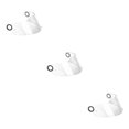 thumbnail image 4 of Youkk Haute Performance pour Objectif de Visière pour FF358 396 Plein Visage Résistant aux Rayures Transparent 255mm 3ensemble, 4 of 6