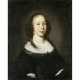 thumbnail image 2 of Nicolaes Maes 20x24 Gold Ornate Framed and Double Matted Museum Art Print Titled - Portrait of a Young Woman (1665), 2 of 4