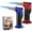 Blue+red, variant on 2 Pack Butane Torches Culinary Blow Torch Lighter,Refillable Kitchen Cooking Torch with Safety Lock Adjustable Flame for BBQ,Creme Brulee,Baking,Crafts (Butane Gas not Included)