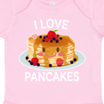 thumbnail image 4 of Inktastic I Love Pancakes with Cute Stack of Pancakes Boys or Girls Baby Bodysuit, 4 of 5