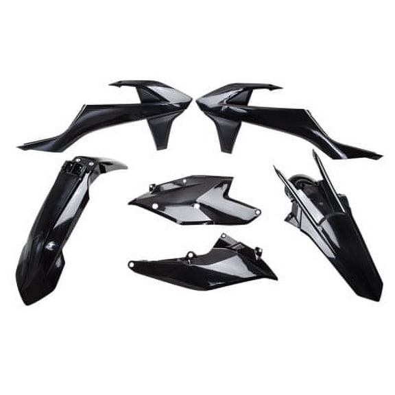 Acerbis Replica Plastic Kit Black for KTM 125 SX 2016-2018