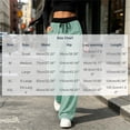 thumbnail image 3 of Tqcoqu Women's 2026 Striped Wide Leg Pants Sweatpants with Pocket, Knit Drawstring Elastic Waist Pj Bottom Casual Pants, Daily Home Wear Fall Outfits,Women's,Size S-XXL, 3 of 8