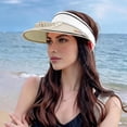 thumbnail image 2 of Rechargeable Fan Sun Hat for Women Wide Brim Empty Top Outdoor Summer Cap, 2 of 9