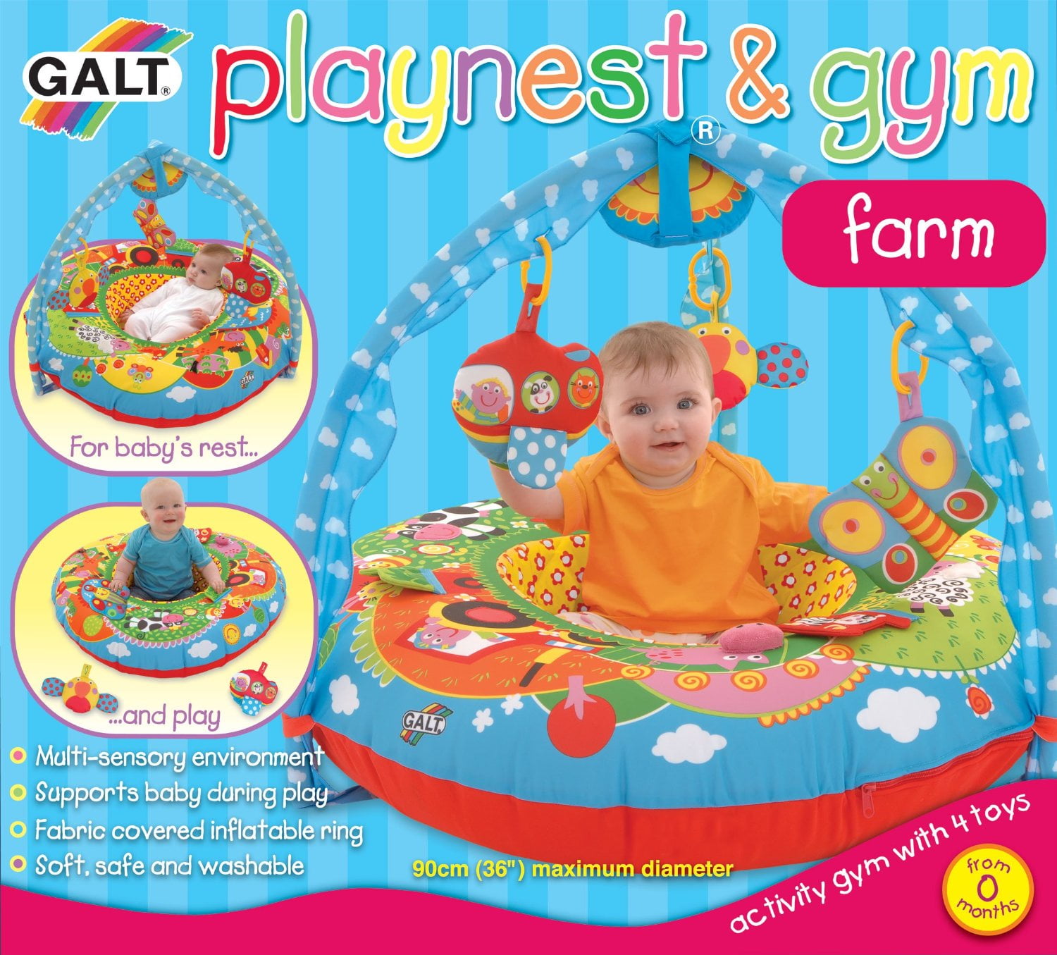 baby playnest and gym