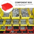 thumbnail image 3 of HAMPPLIES 5 Pcs Bacs de Rangement en Plastique ABS Rouge pour Outils de Bureau Atelier, 3 of 8