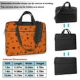 thumbnail image 2 of Web Graffiti Print Laptop Bag, 14 inch Laptop or Tablet, Business Casual Laptop Bag, 2 of 8