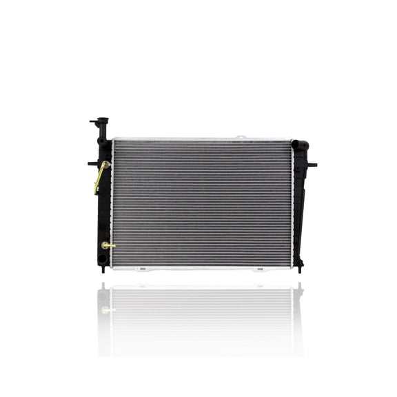 Radiator - Koyorad Fit/For 05-06 Hyundai Tucson 2.0L Automatic Transmission, 05-09 Tucson-2.7L, 05-10 Sportage-2WD 2.7L - Plastic Tank Aluminum Core - 253102E800