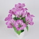 thumbnail image 2 of Morado diámetro de flor 15cm altura del ramo 48cm 10 flores artificiales Clivia flores decoración mesa salón flores artificiales ANGGREK  Otros, 2 of 8