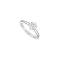 thumbnail image 1 of 18K White Gold 1.25 CT Diamond Solitaire Ring - Size 9.5, 1 of 1