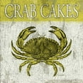 thumbnail image 2 of Grey, Jace 26x26 White Modern Wood Framed Museum Art Print Titled - Crab Cakes, 2 of 4