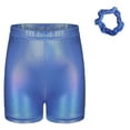 thumbnail image 2 of Hessimy Girls Summer Shorts Kids Casual Drawstring Elastic Waist Beach Short Pants with Pockets(Dark Blue,11-12 Years), 2 of 7