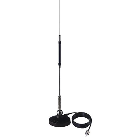 Sirio Mini Antenne Mobile 27 CB avec Support Mag et Coaxial