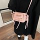 thumbnail image 2 of Bolso Mano Informal Hombro para Mujer Femenino Color Sólido Con Lazo, 2 of 9