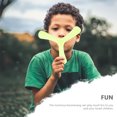 thumbnail image 4 of EeaseCA 4Pcs Funny Kids Boomerangs Interesting Trefoil Boomerangs Luminous Boomerangs (Random Color), 4 of 7