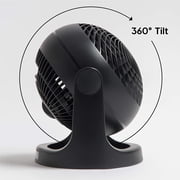 IRIS WOOZOO Circulator Fan, 5.5 Blade, Black