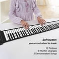 thumbnail image 4 of Electronic organ,Environmental Silicone Piano 88 Key Portable Handroll Piano Environmental Silicone Piano Professional Piano Handroll Piano Key Portable Piano Portable Piano Handroll Rusuo Dsfen, 4 of 6