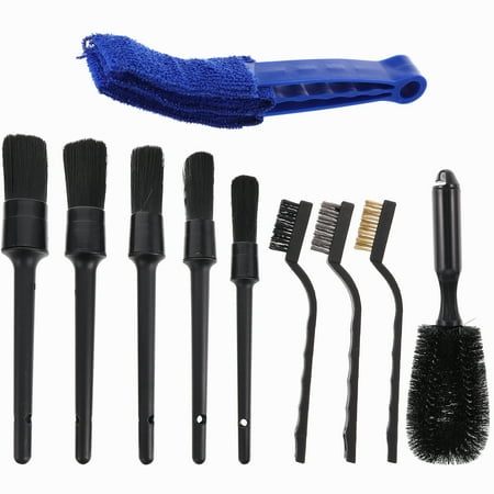 

10pcs Car Detail Detailing Brushes Set Premium Car Cleaning Tools Kit