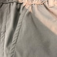 thumbnail image 4 of Mgmyaa Men's Cargo Shorts Elastic Waist Button Big and Tall Summer Casual Work Shorts, 4 of 5