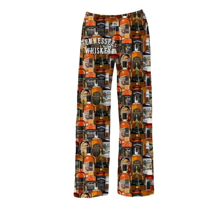 

BRIEF INSANITY Lounge Pajamas Pants for Men and Women | Tennessee Whiskey Pajama Pant Bottoms - Soft Comfy Loungewear Pants