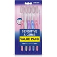 thumbnail image 1 of Oral Basics Sensitive & Gums Everyday Care Toothbrush for Sensitive Teeth, Extra Soft - Pack of 5, Assorted, 90482644, 1 of 4